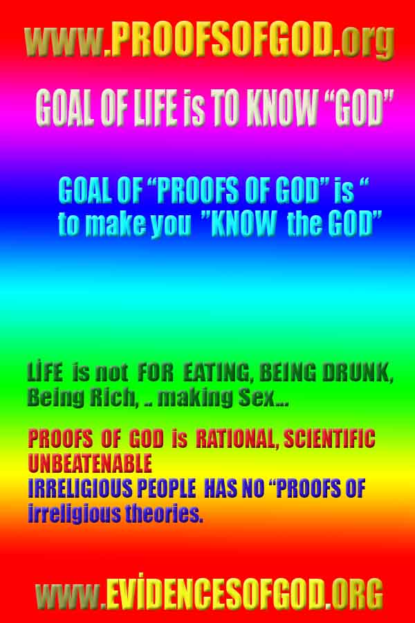 proofs of god, evidences of god 